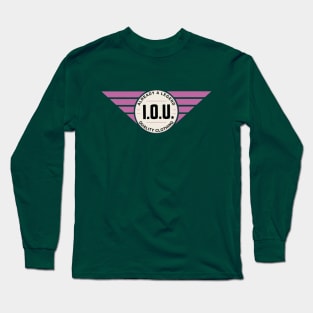 IOU 80s Style Sweatshirt Long Sleeve T-Shirt